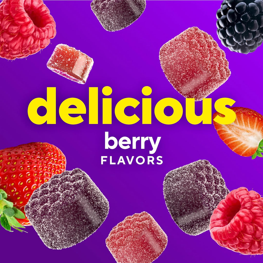 Vitafusion Multivitamínico en Gominolas para Hombres, Sabor Berry, 120 unidades (60 días)