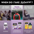 Airborne Gominolas de Saúco + Zinc y Vitamina C para Adultos, 60 gomitas
