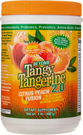 Youngevity Beyond Tangy Tangerine 2.0 Complejo Multivitamínico y Mineral - Sabor Citrus Peach Fusion (3 Botes)