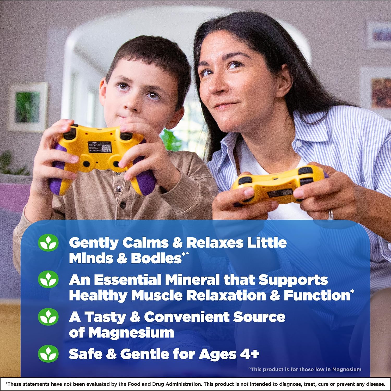 Natrol Kids Magnesium Citrate Gummies, Apoyo al Sueño, Frambuesa, 30 Unidades