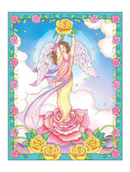 Creative Haven Elegant Angels: A Coloring Book for Adults with Relaxing Illustrations (Adult Coloring Books: Religious & Inspirational)