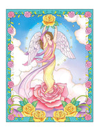Creative Haven Ángeles Elegantes: Libro de Ángeles para Colorear para Adultos (Ilustraciones Relajantes)
