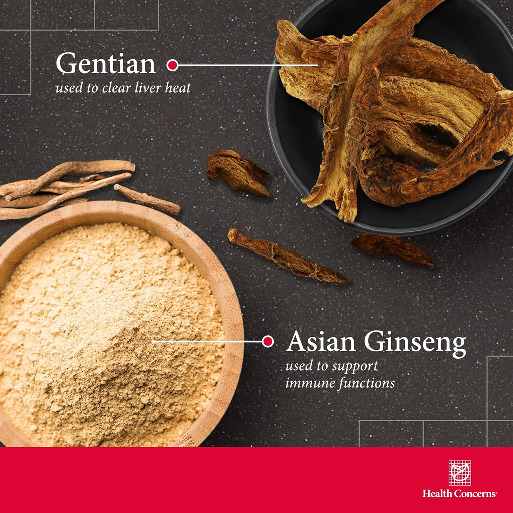 Health Concerns Regeneration – Apoyo Inmunológico y Hepático – Fórmula Herbal China Tradicional – 90 Cápsulas