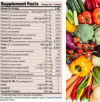 ANDREW LESSMAN Essential-1 nuoncemax Multivitamin - Complejo Multivitamínico de Alta Potencia con Vitamina D3 5000 UI, Metil B12, CoQ10, Luteína - 30 Cápsulas