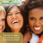 Botanic Choice Vitaminas para Cabello, Piel y Uñas - Suplemento de Biotina con Colágeno, Vitamina C y Hierro - 60 Cápsulas Líquidas