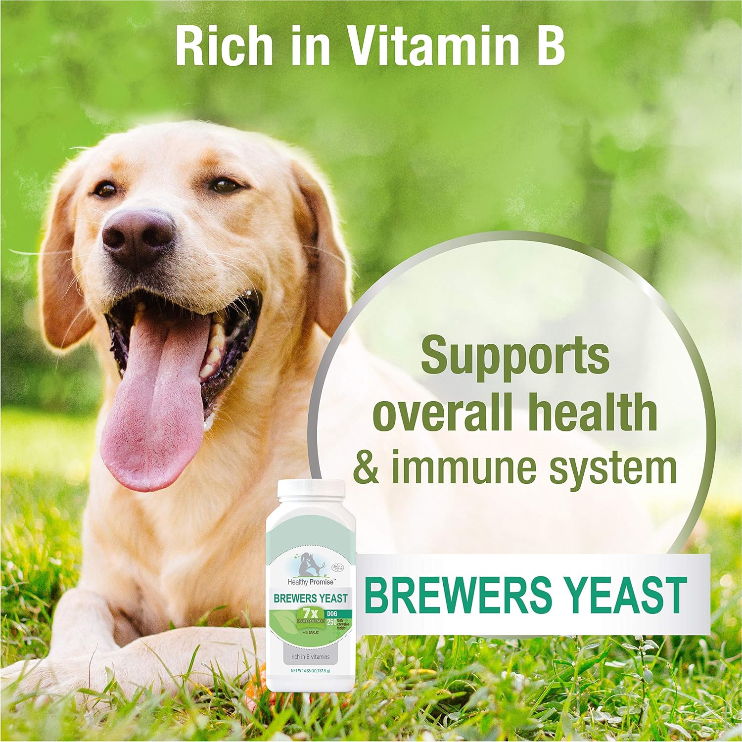 Four Paws Healthy Promise Levadura de Cerveza para Perros (250 comprimidos)