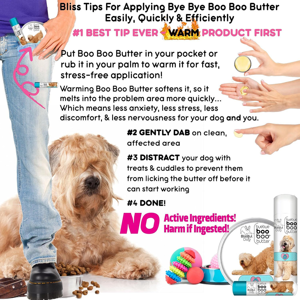 The Blissful Dog Soft Coated Wheaten Terrier Boo Boo Butter - 8 oz