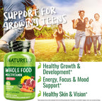 NATURELO Multivitamínico para Adolescentes, 180 Cápsulas
