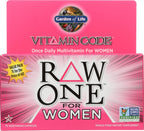 Garden of Life, Raw Vitamin Code One for Women, 75 Cápsulas