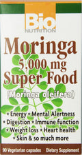 Bio Nutrition Moringa Super Food Vegi-Caps, 90 Cápsulas