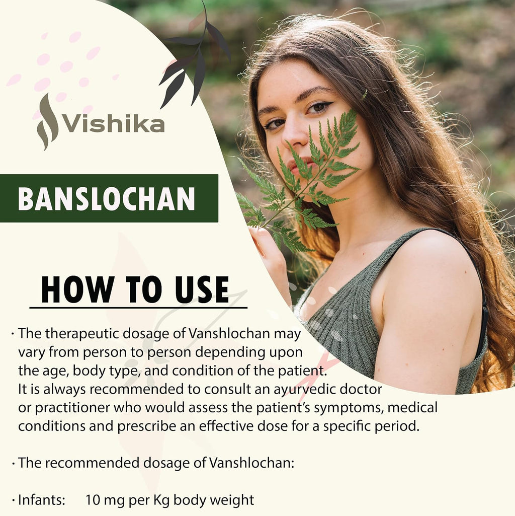 Banslochan Vanshlochan (Tabasheer) 100% Puro - Bamboo Manna - 900g