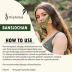 VISHIKA Banslochan (Tabasheer) - 100% Pure Vanshlochan - 100g