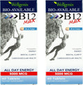 Wellgenix Bio-Available Sublingual B12 Max - 120 Comprimidos