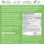 XPRS Nutra Extracto de Cola de Caballo en Polvo para Cabello, Uñas y Huesos - Alto Contenido de Sílice - Vegano (227 g)