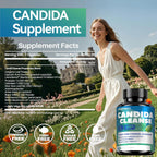 Candida Cleanse Supplement, Support Immune Health, 120 Capsules