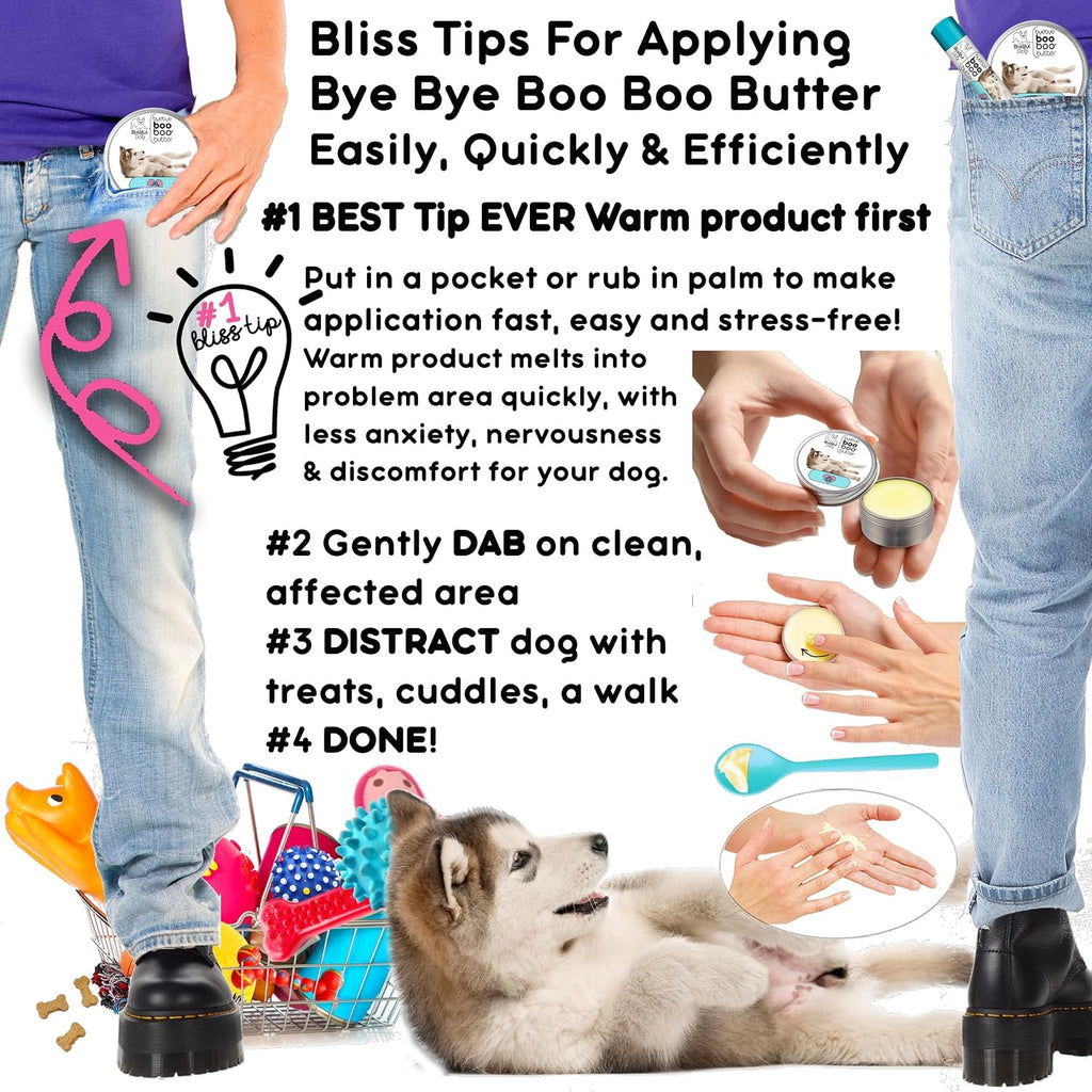 The Blissful Dog Malamute Boo Butter - Bálsamo para perros (453 g)