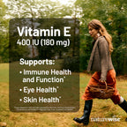 NatureWise Vitamina E 400 IU (180 mg DL-Alfa) – 120 Cápsulas Blandas – Sin Gluten, Lácteos ni Soja – Antioxidante No-GMO