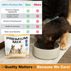 BGK Premium Mix Multivitamínico para Perros (Polvo) - 100% Orgánico para Todas las Edades y Razas