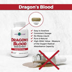 Vital Planet - Extracto de Resina de Sangre de Drago (Croton lechleri), 500 mg, 60 Cápsulas (Pack de 2)