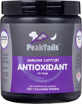 PeakTails Daily Defense Antioxidant Supplement for Dogs – 350 Comprimidos