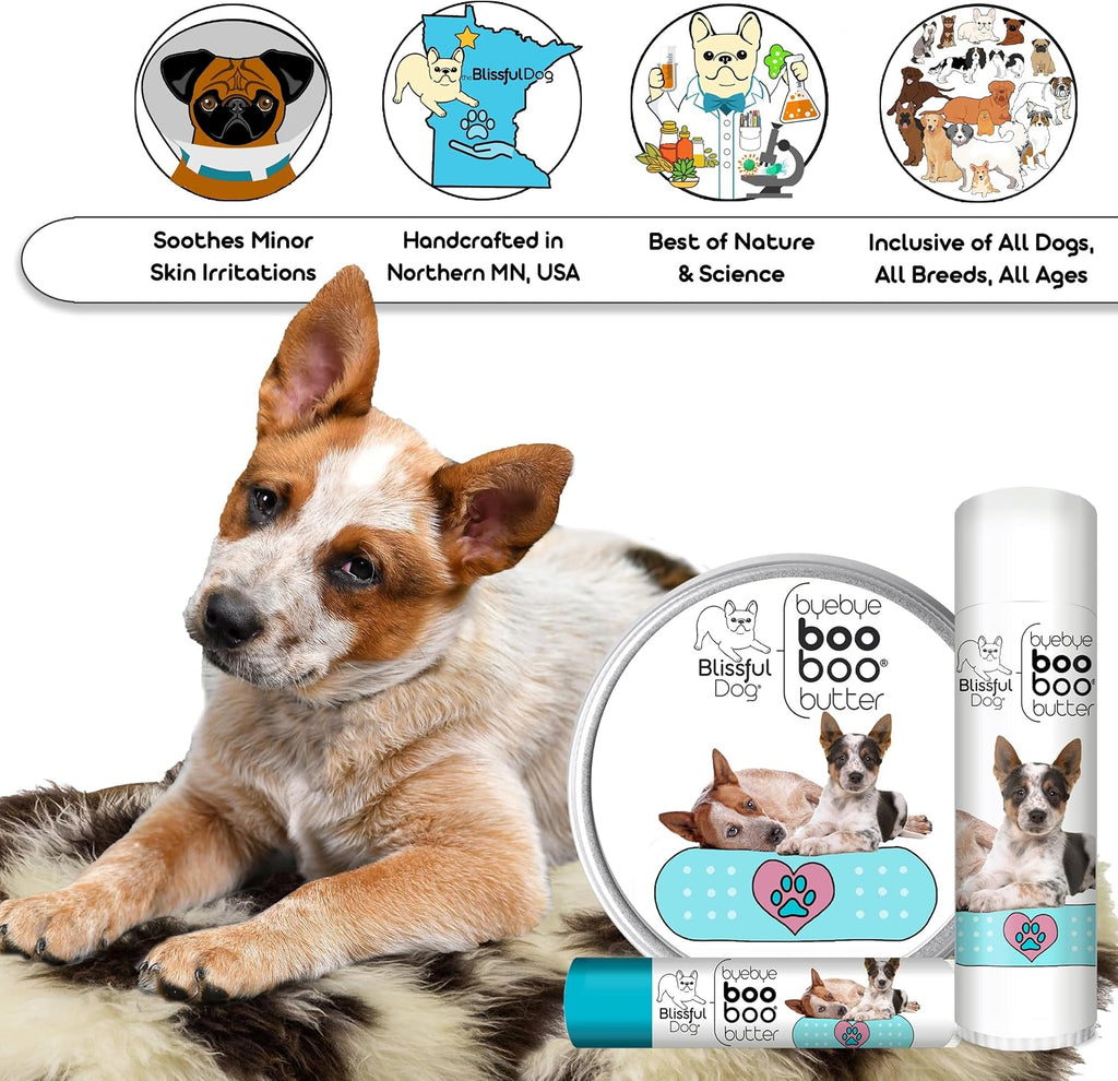 The Blissful Dog 4 oz Tin Australian Cattle Dog Booboo Butter