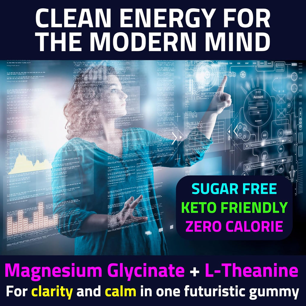 Alpha GPC Teacrine Magnesium L-Threonate & Glycinate Complex Gummies - SHIZAM