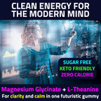 Alpha GPC Teacrine Magnesium L-Threonate & Glycinate Complex Gummies - SHIZAM