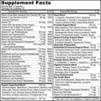 Methylated Men's Multivitamins - Multivitamínico Diario para Hombres con 44 Alimentos Orgánicos Integrales y Nutrientes Fermentados