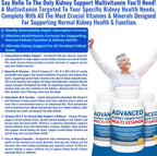 Advanced Kidney Essentials Multivitamin – 30 Cápsulas