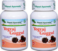 Planet Ayurveda Yograj Guggul - Comprimidos Herbales, 100% Natural y Puro - 2 Botes (120 comprimidos cada uno)