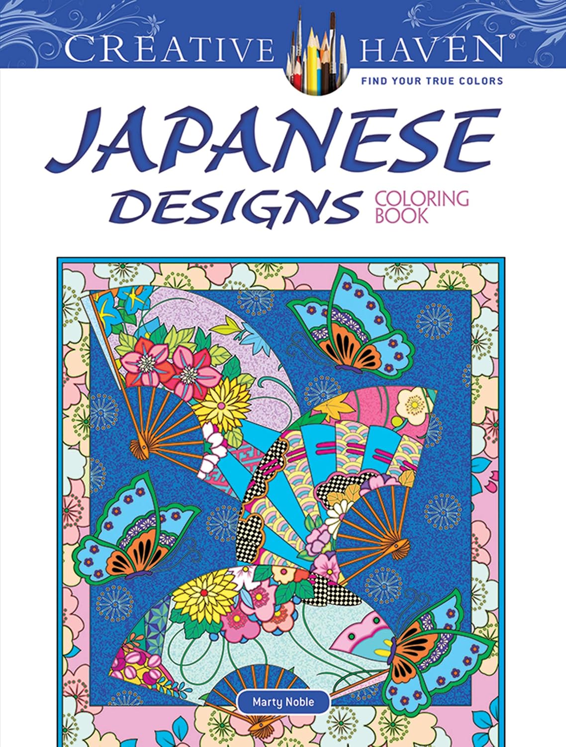Creative Haven Libro para Colorear Diseños Japoneses: Relájate y Encuentra Tus Verdaderos Colores (Libros para Colorear para Adultos: Mundo y Viajes)