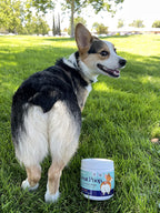 Probióticos para perros Great Poop - Fibra y enzimas digestivas para una salud intestinal óptima (120 masticables sabor pollo)