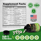 NUTRAHARMONY Multivitamínico Bariátrico con Hierro, 45 mg, 180 Cápsulas - Una Vez al Día