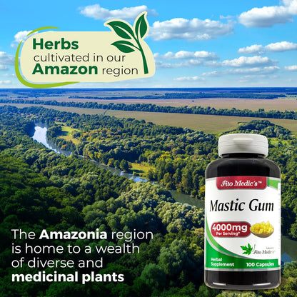 Lab - Mastic Gum - 100 Cápsulas - FITO MEDIC'S – Image 5