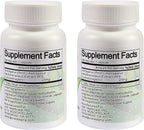 Crackaging Super-Absorption Cycloastragenol 98% 25mg, 60 Cápsulas (2 Botellas)