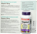 Webber Naturals Ubiquinol 100mg QH Active CoQ10, 100 softgels