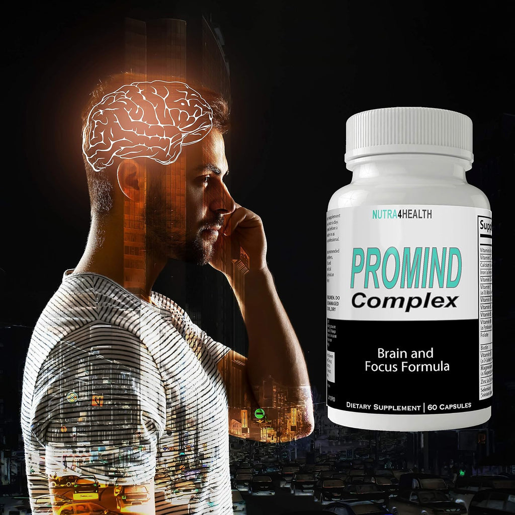 Pro Mind Complex Mind Tech Nootropic Original - Potenciador Cerebral - 60 Cápsulas