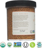 Greenbow Organic Bee Pollen - 100% USDA Certified Organic, Non-GMO, Kosher, Halal - Superfood with Protein, Vitamins & Minerals - 311g