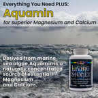 Living Stones, Suplemento Mineral Completo con Zinc, Calcio, Magnesio, Selenio, MSM y Shilajit (180 Cápsulas)