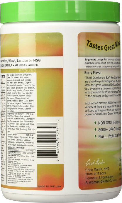 Greens World Delicious Greens 8000 Berry - 300 g – Image 3
