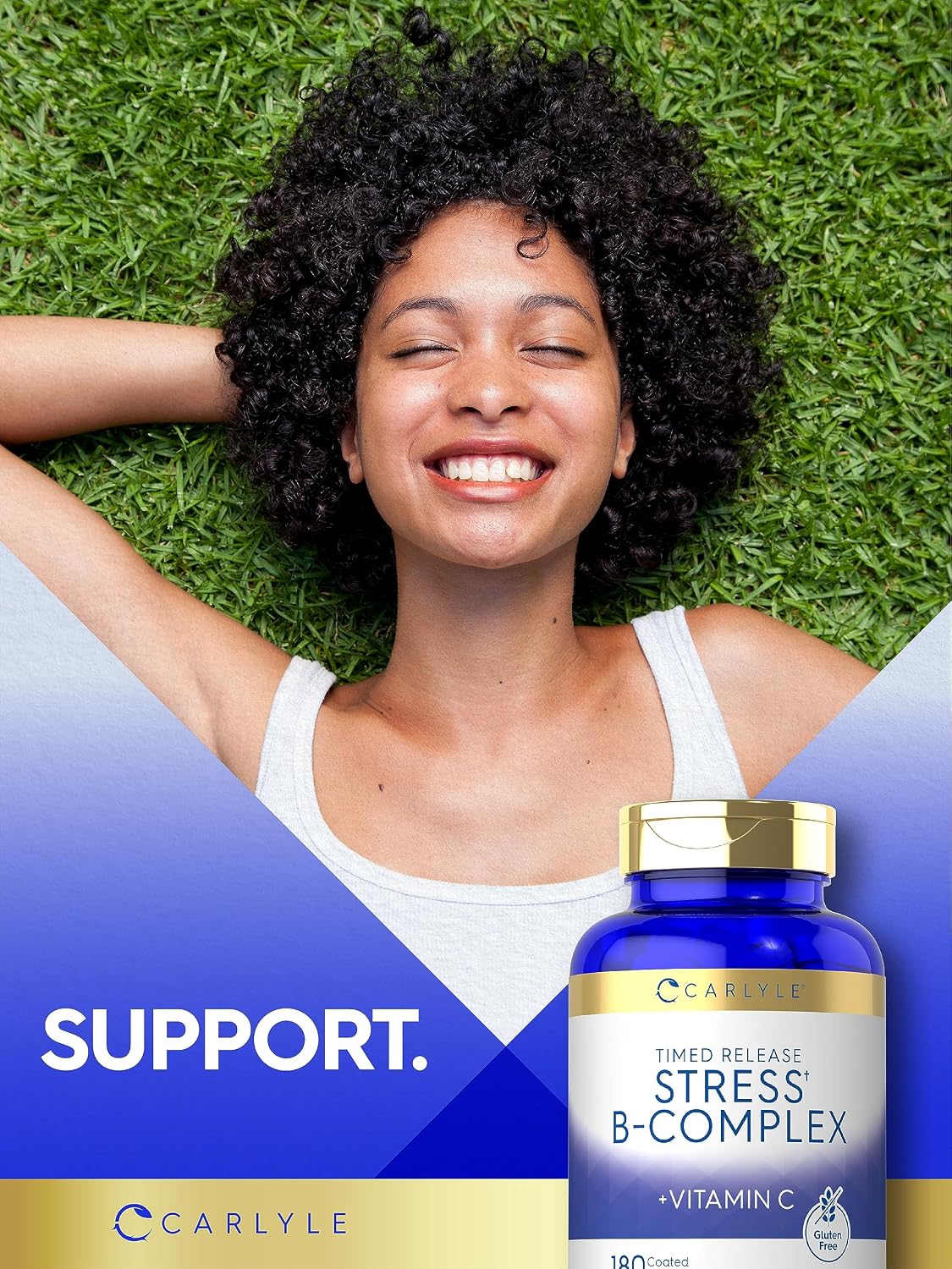 Carlyle Stress B Complex con Vitamina C | 180 Comprimidos