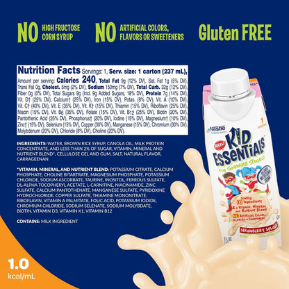 BOOST Kid Essentials 1.0kcal Bebida – Vitamina C: Contribuye al funcionamiento normal del sistema inmunitario y a – Image 2
