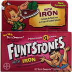 Flintstones Multivitamínico con Hierro - 60 Comprimidos Masticables para Niños