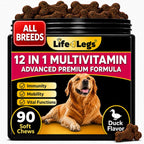 Life4Legs Soft Chews Multivitamínico para Perros - Suplemento 12 en 1