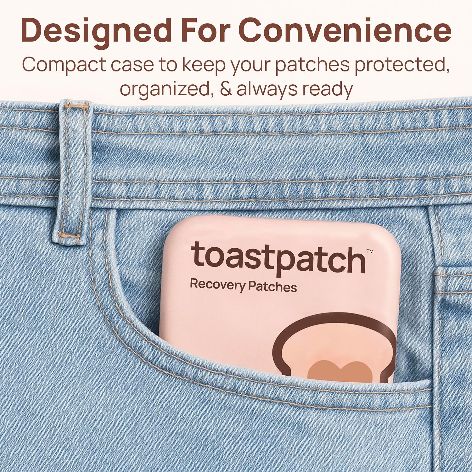 Toastpatch Parches de Recuperación 40 uds – Natural After Party Relief