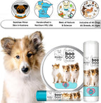 The Blissful Dog Booboo Butter - Bálsamo herbal para perros (tubo de 4.25 g / 0.15 oz)