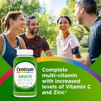 Centrum Multivitamínico Adultos Completo con Vitaminas, Minerales, Antioxidantes, Zinc, Vitamina D3 y Vitaminas B - 200 Comprimidos