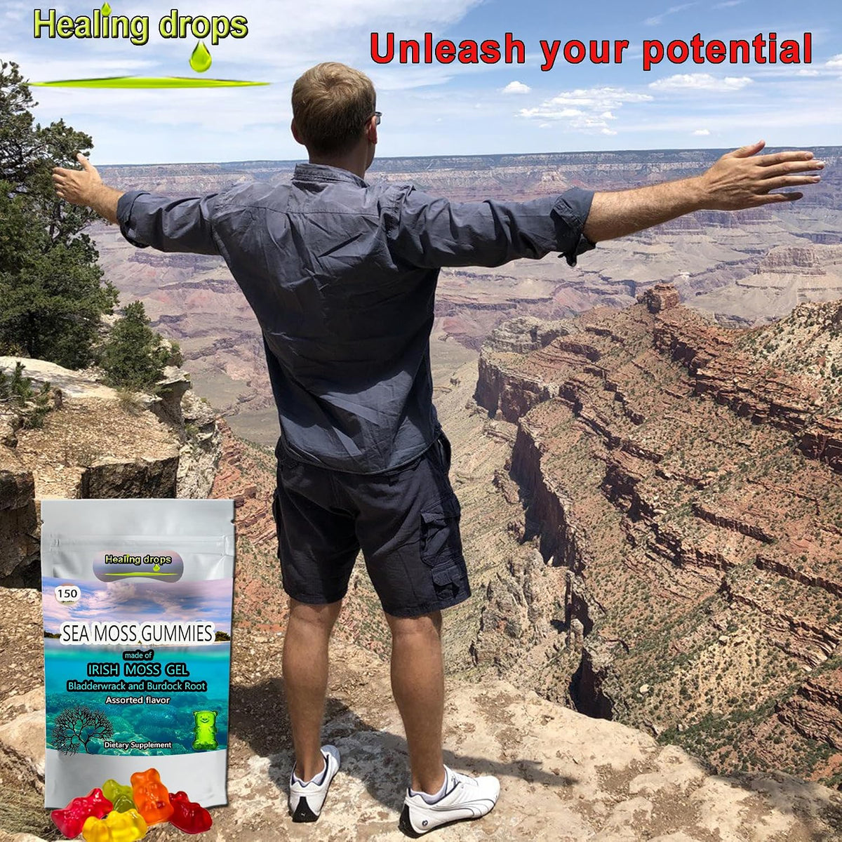 Sea Moss Gummies - Irish Sea Moss con – Aquellos que desean aumentar su ingesta de minerales de forma cómoda y – Image 7