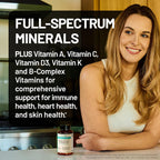 NatureWise Multivitamínico para Mujeres + Apoyo contra el Estrés con Alimentos Orgánicos y Minerales Naturales