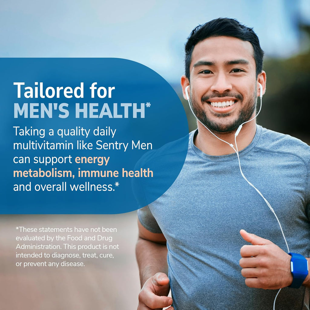 21st Century Sentry Men Multivitamin, 120 Comprimidos